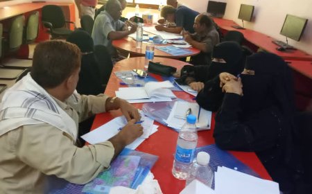 الائتلاف اليمني للتعليم للجميع ينظم الورشة التدريبية الثانية لمجالس الآباء والأمهات في عدن