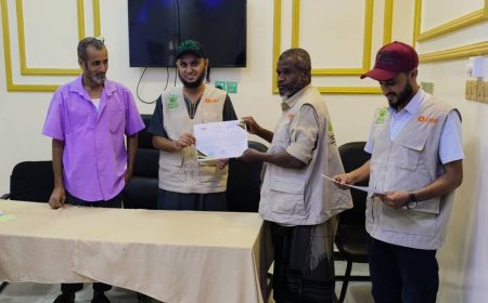 مؤسسة شباب أبين تختتم دورة تدريب المدربين في الإرشاد الزراعي
