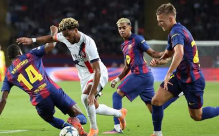 باريس سان جيرمان يخطف فوزا قاتلا من أنياب برشلونة في أبطال أوروبا