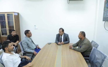 بحث إجراءات تشغيل مركز صادرات البصل والتمور في تريم 