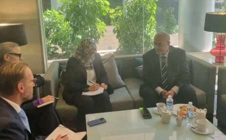 وزير التخطيط والتعاون الدولي يبحث مع مسؤول أممي الأوضاع الاقتصادية