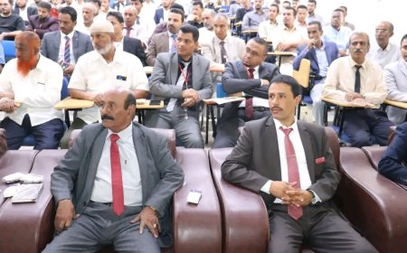 رئيس انتقالي شبوة يحضر انعقاد اللقاء العلمي الأول لأمراض القلب بالمحافظة