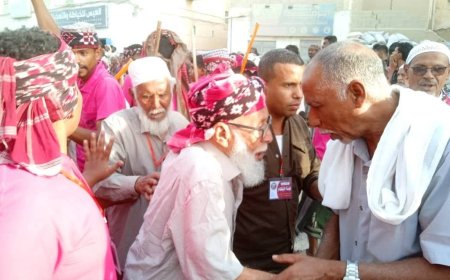 نائب انتقالي شبام يشارك احتفالات حافة حوطة أحمد بن زين السنوية لمطلع "شيخ المطالع"