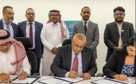 توقع اتفاقية إنشاء المحطة الأرضية للأقمار الصناعية "عربسات" في عدن