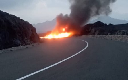 عاجل: انقلاب قاطرة غاز في حادث مروري مروع في العرقوب ووفاة سائقها