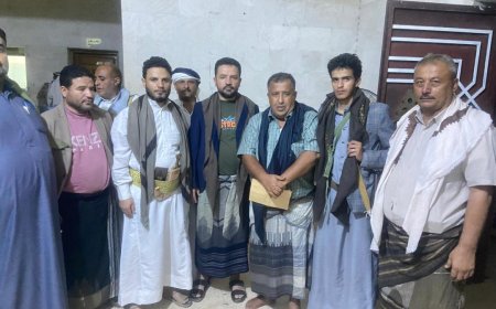 بحضور قيادة اللواء 11 حرس حدود.. إنهاء قضية الشهيد الريمي بالعفو والتسامح في مديرية رماه حضرموت