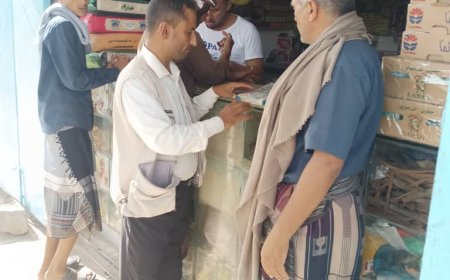 انتقالي الوضيع ينفذ نزولاً ميدانياً لمراقبة وضبط الأسعار