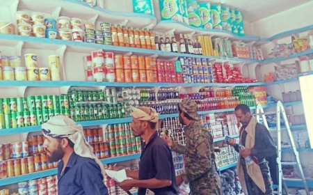 انتقالي جيشان يواصل حملته الميدانية لمراقبة الأسعار وضبط المتلاعبين