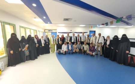 انتهاء امتحانات البورد العربي في مساق طب الأطفال بعدن بمشاركة نخبة من الأطباء اليمنيين والعرب