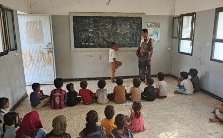 مدير تربية أحور ينفذ نزول ميداني إلى مدرسة النعيم للتعليم الأساسي