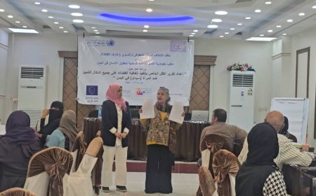 الائتلاف المدني الحقوقي والنسوي ينفذ ورشة مناقشة مسودة تقرير الظل الخاص بمستوى تطبيق اتفاقية السيداو في اليمن
