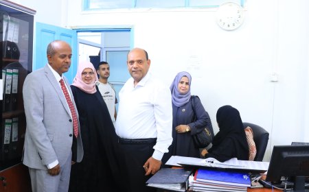 رئيس صندوق تنمية المهارات بعدن يبحث مع وفد هيئة رئاسة الانتقالي الجنوبي تعزيز التعاون في دعم برامج الشباب