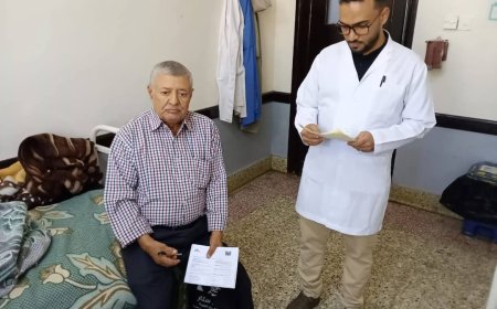 تعز .بدء امتحانات البكالوريوس بقسم النساء والتوليد لطلبة الدفعة الـ19 بكلية الطب البشري