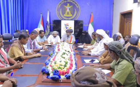 تنفيذية انتقالي وادي وصحراء حضرموت تقف على آخر التحضيرات للاحتفال بذكرى 14 أكتوبر