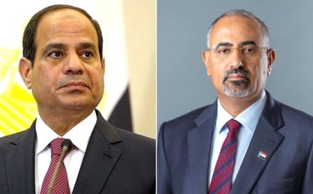 الزُبيدي يهنئ السيسي بذكرى نصر السادس من أكتوبر