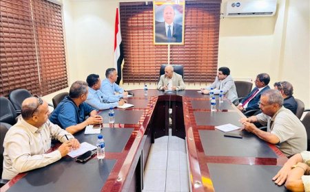 الشرجبي يبحث دعم حماية البيئة البحرية مع البرنامج الأممي للجريمة البحرية