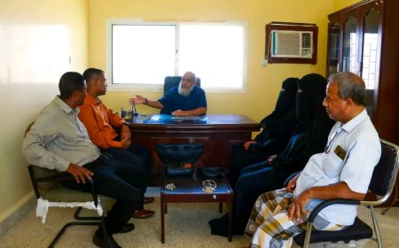 انتقالي حضرموت يتفقد احتياجات دار رعاية الأحداث بالمكلا