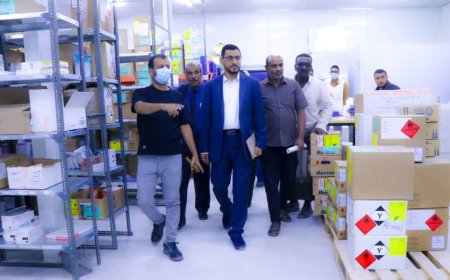 محافظ شبوة يوجه بالإسراع في تشغيل قسم العيون بمستشفى شبوة العام