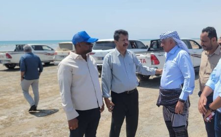 بدعم الإمارات وبتوجيهات محافظ شبوة.. فريق هندسي يتفقد موقع إقامة محطة الكهرباء الغازية في بالحاف