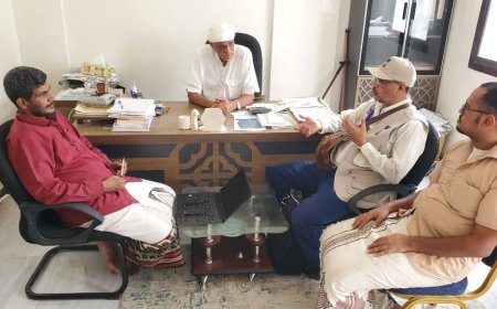 مناقشة سبل التعاون المشترك بين مؤسسة الأحقاف التنموية و منظمة وار شايلد الاتحادية