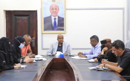 الشباب والرياضة والصليب الأحمر يناقشان إقامة بطولة "سلة الكراسي المتحركة" بعدن