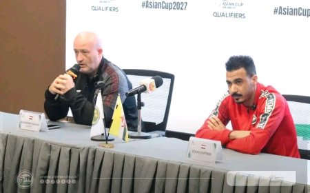 في المؤتمر الصحفي لمباراة بروناي ولد علي.. لا توجد في القارة الآسيوية منتخبات ضعيفة