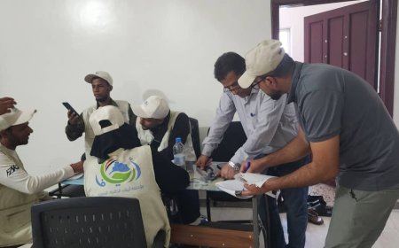 تعز.. اختتام تدريب مجموعات التحويلات النقدية الجماعية على "المعرفة المالية" في مديرية مقبنة