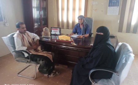 مدير عام مكتب الثقافة بالمهرة يستقبل القائم بأعمال المدير التنفيذي لمركز سقطرى للدراسات الإنسانية والإستراتيجية ..