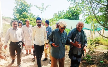 فريق التوجيه والرقابة الرئاسي يطلع على أوضاع مكتب الزراعة والري بمحافظة أبين