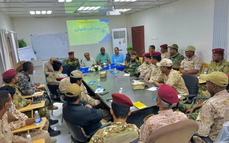 مؤسسة موانئ البحر العربي اليمنية تختتم الدورة التخصصية في أمن الموانئ البحرية وفقا والمدونة الدولية لأمن السفن والمرافق المينائية