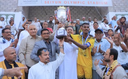 اتحاد حضرموت بطلا للدوري التنشيطي لأندية حضرموت الوادي
