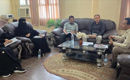 كلية العلوم الإدارية بعدن تبحث التحضير لورش الجودة والاعتماد الأكاديمي لبرامج قسم الإدارة الصحية