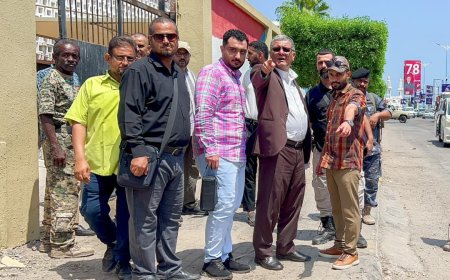 تسليم مشروع ترميم محكمة الاستئناف في مديرية صيرة بعدن