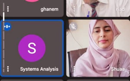 جامعة لحج تشارك بحضور العرض التعريفي حول منصة إدارة التعليم (LMS)