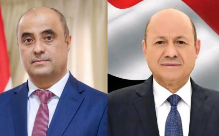 رئيس الوزراء يرفع برقية تهنئة لفخامة رئيس مجلس القيادة الرئاسي بمناسبة العيد الـ 62 لثورة أكتوبر