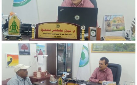 م/ نيازي مصطفى مديرفرع هيئة حماية البيئة بعدن:  قريبا إنطلاق مشروع إعادة تأهيل محميات الأراضي الرطبة ومحمية الحسوة