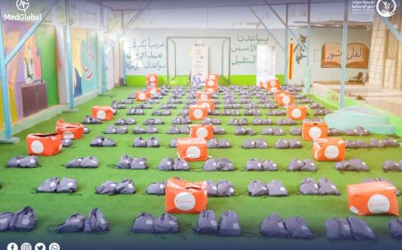 "ميديا غلوبال" و"سواعد الخير" تنفذان مشروع توزيع 285 حزمة صحية في محافظتي عدن ولحج