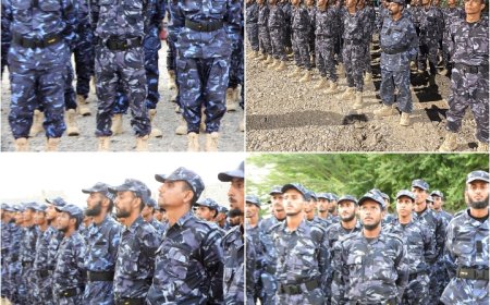 بروفة ختامية للدورة التدريبية الأولى لأفراد أمن محافظة لحج