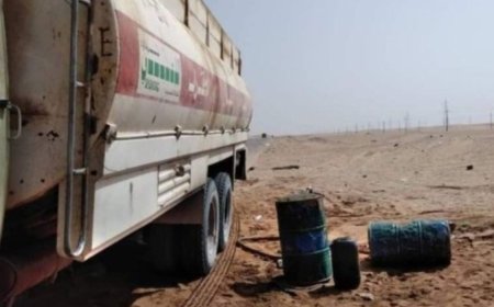 شرطة عسيلان تضبط قاطرة تحمل نفطًا خامًا مسروقًا في شبوة