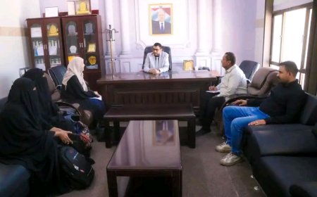 شبوة.. الوكيل لمروق يستقبل وفداً من وزارة الصحة العامة والسكان ويبحث سبل تعزيز الخدمات الصحية وتطوير البنية التحتية للقطاع الصحي بالمحافظة