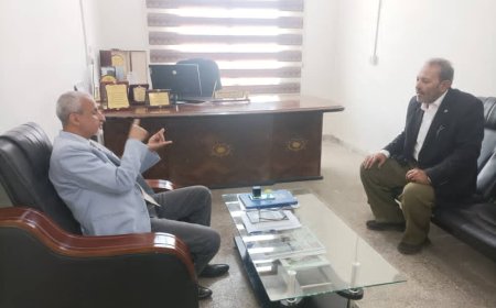 الوكيل الشبحي يلتقي مدير عام مكتب الصحة العامة والسكان بمحافظة أبين