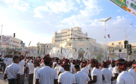 اختتام فعاليات الاحتفاء بحولية الامام الحبشي بالذكرى الرابعة عشر بعد المائة لوفاته بسيئون