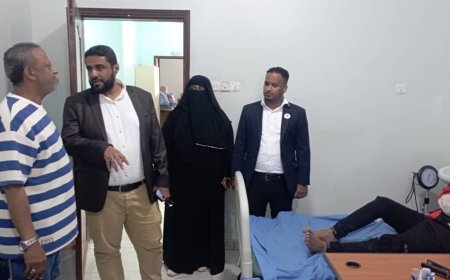 مدير دائرة الصحة المدرسية بالمحافظة يستقبل مدير مستشفى هيا اليحيا ويطلعه على الخدمات الصحية المدرسية فيها
