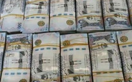 إعلان فقدان مبلغ مالي
