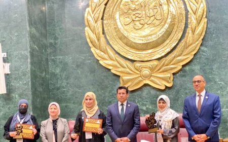 تكريم وفد اليمن المشارك في نموذج محاكاة برلمان الشباب العربي