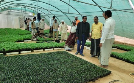 مدير عام تريم يزور الجمعية التعاونية الزراعية ويطّلع على أنشطتها