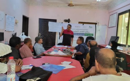 اختتام فعاليات الورشة التدريبية الثالثة لمجالس الآباء والأمهات بمديرية دار سعد في عدن