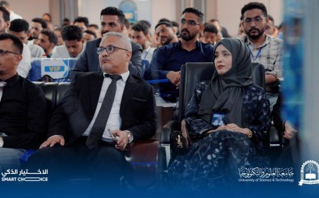 نقيب أطباء الأسنان بعدن يهنئ بنجاح اليوم العلمي التكنولوجي الأول للتجميل في طب الأسنان بجامعة العلوم والتكنولوجيا