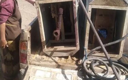 تعز.. جبل حبشي تتحرك لاقتلاع محطات الوقود العشوائية.