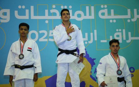 اليمن تحقق ذهبيتين في فئة الناشئين بالبطولة العربية للجودو في العراق